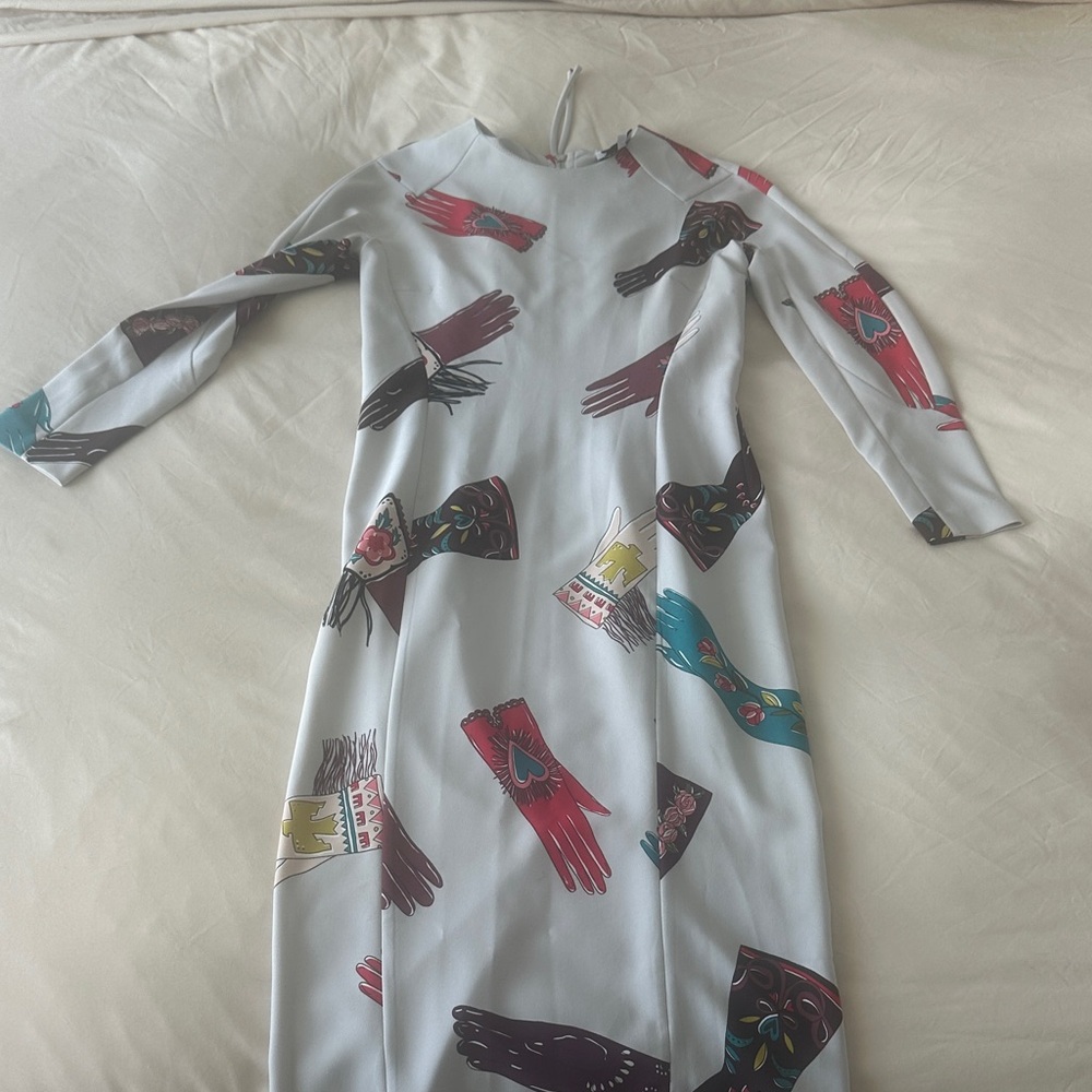 Chic Multicolor Women's Midi Dress